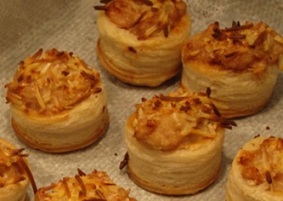 Cranapes de Puropollo y Queso